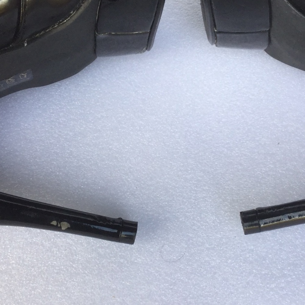 Promise platform strappy stilettos SZ 8.5 - Picture 4 of 10